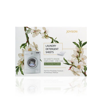 Joyson Laundry Detergent Sheet – Blossom Flora (50 Sheets)