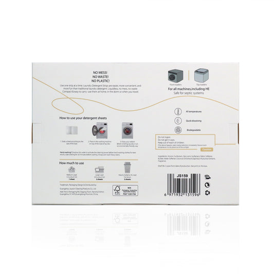 Joyson Laundry Detergent Sheet – Blossom Flora (50 Sheets)