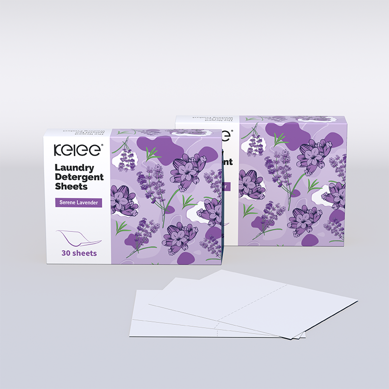 Kelee Laundry Sheets – Fresh Linen, Lavender & Ocean (50 Sheets)