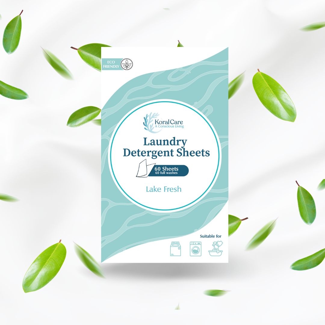 Koral Care Laundry Detergent Sheets – All Scents (60 Sheets)